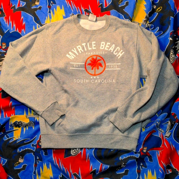 Free add on - Vintage Y2K Myrtle Beach Crewneck Sweater - Picture 1 of 6